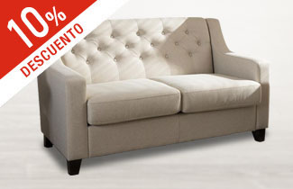 Promocion descuento Sillon Chester Emperador 2 cuerpos