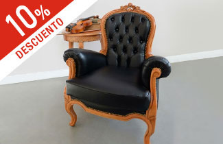 Promocion descuento Sillon Luis XV estilo frances